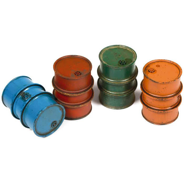 Modelářská scenérie Vallejo – Civilian Fuel Drums