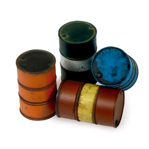 Modelářská scenérie Vallejo – Modern Fuel Drums