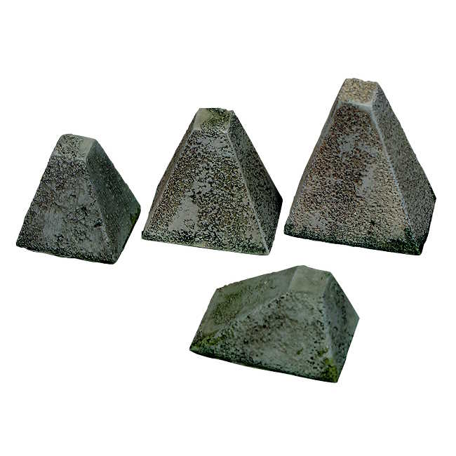 Modelářská scenérie Vallejo – Höckerhindernis “Type 38” (AntiTank Barriers)