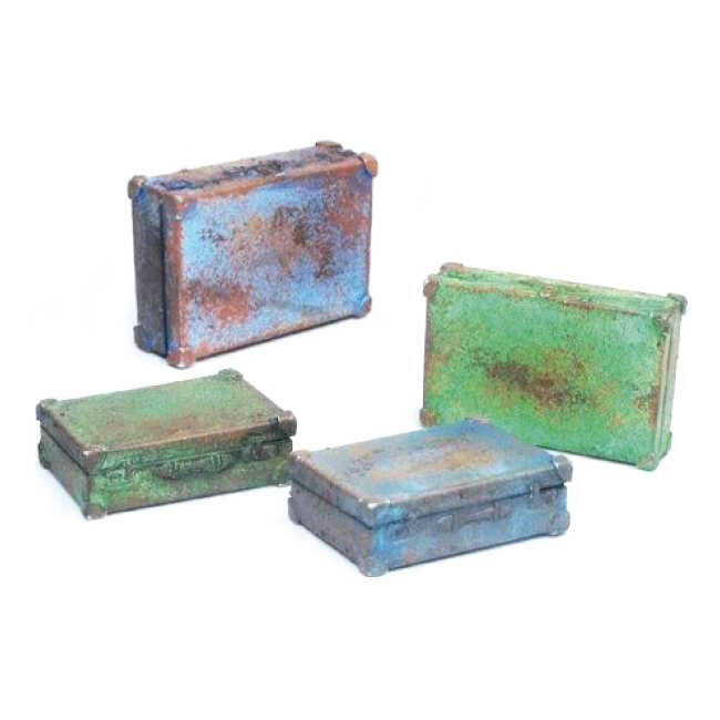 Modelářská scenérie Vallejo – Metal Suitcases