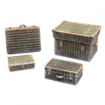 Wicker Suitcases