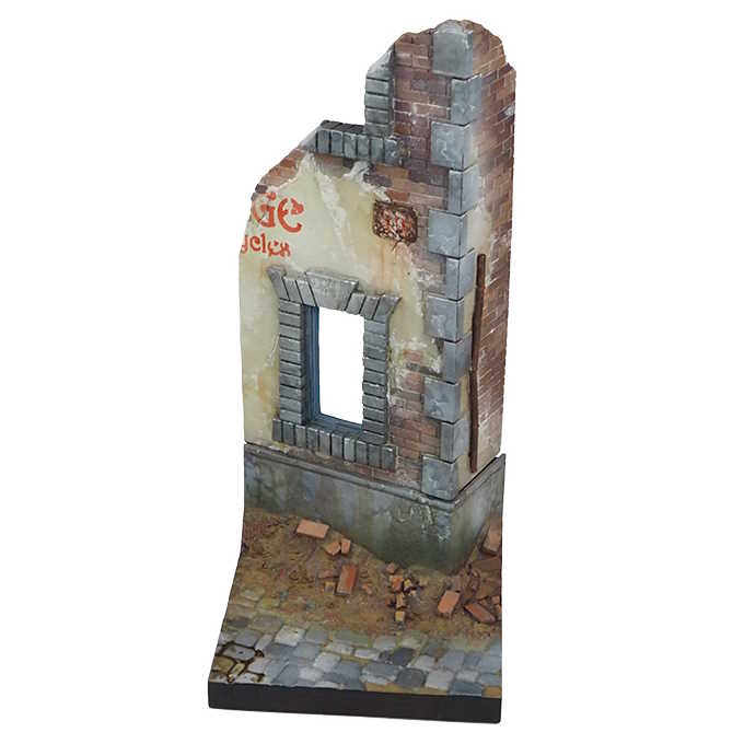 Modelářská scenérie Vallejo – Ruined Street Corner