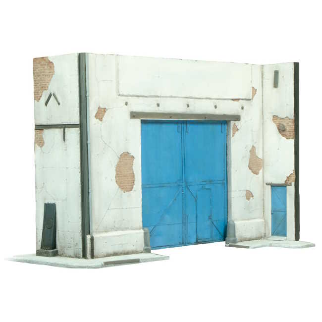 Modelářská scenérie Vallejo – Factory Facade