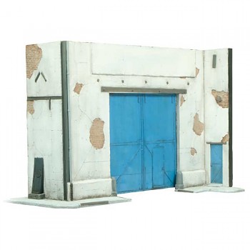 Modelářská scenérie Vallejo – Factory Facade