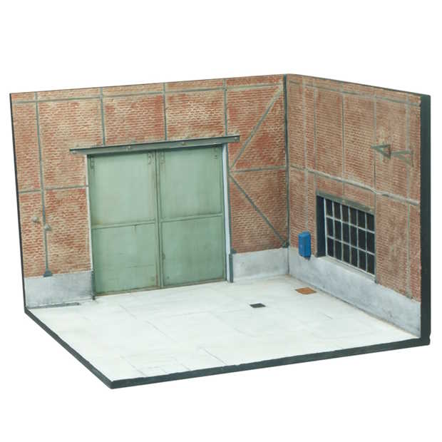 Modelářská scenérie Vallejo – Factory Gate