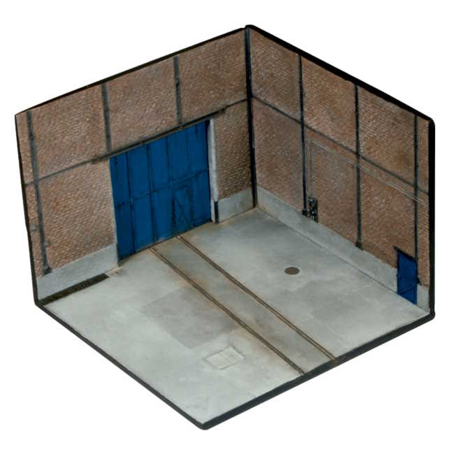 Modelářská scenérie Vallejo – Factory Corner