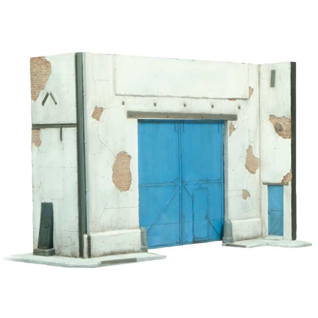 Modelářská scenérie Vallejo – Factory Gate