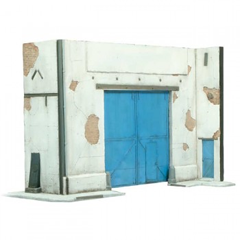 Modelářská scenérie Vallejo – Factory Gate
