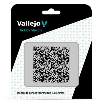 Modelářská šablona Vallejo – Weathered Paint 1/72