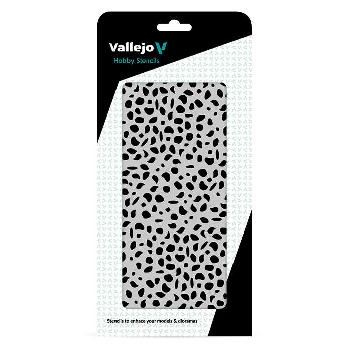 Modelářská šablona Vallejo – Luftwaffe WWII Spots Camo