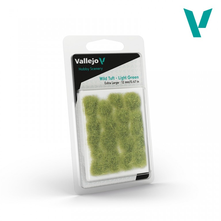Vallejo travnaté scenérie XL – Wild Tuft Light Green