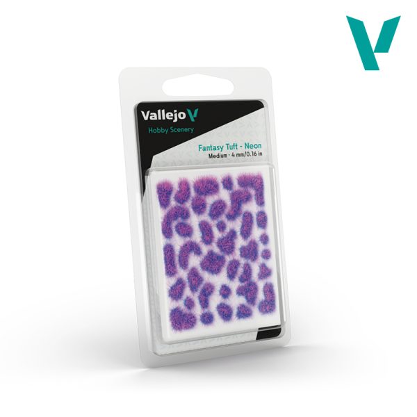 Vallejo travnaté scenérie M – Fantasy Tuft Neon