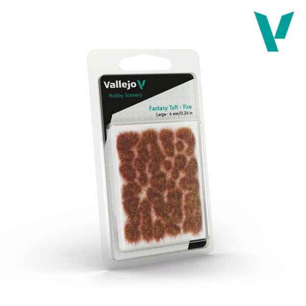 Vallejo travnaté scenérie L – Fantasy Tuft Fire