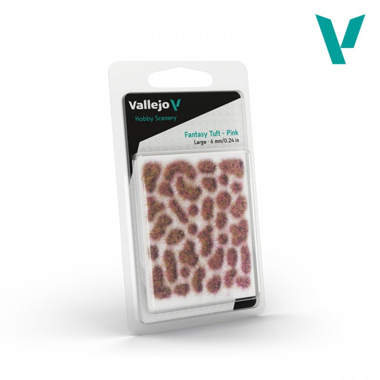 Vallejo travnaté scenérie L – Fantasy Tuft Pink