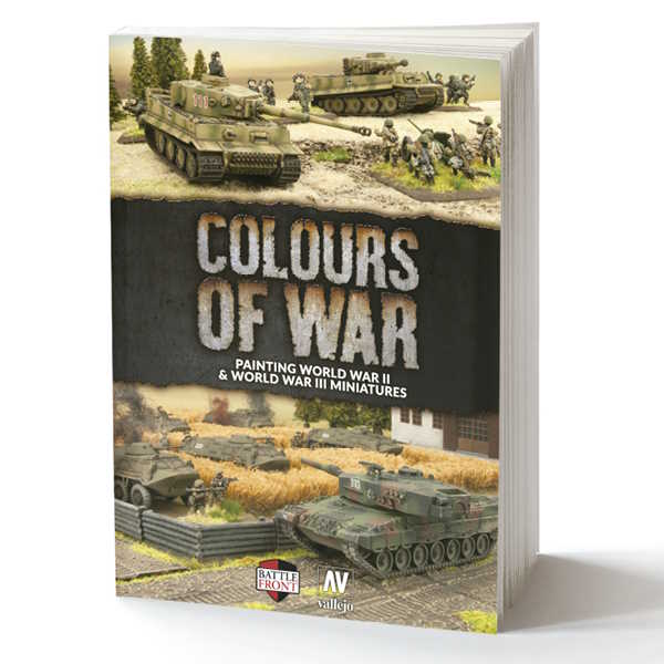 Kniha pro modeláře (EN) – Colours of War Painting WWII & WWIII miniatures