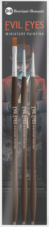 Sada štětců na miniatury BB Evil Eyes 3ks