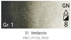 Akvarelové barvy Grand Godet – 31 Verdaccio