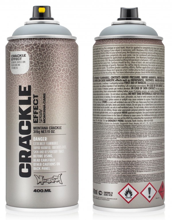Barva ve spreji Montana Crackle