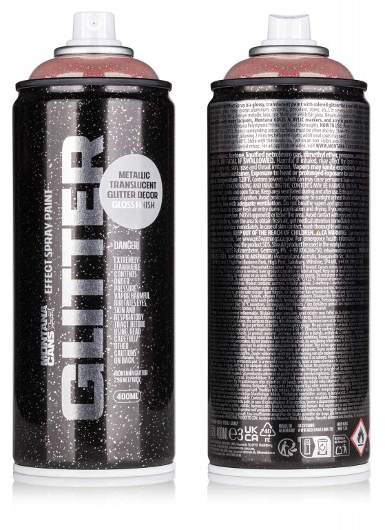 Glitter ve spreji Montana