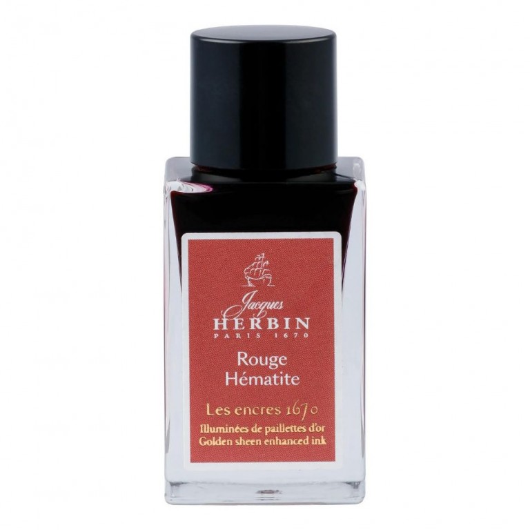 Inkoust Herbin 1670 Prestige 15ml – Hematite red