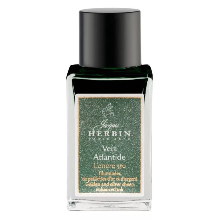 Inkoust Herbin 350 15ml – Vert Atlantide