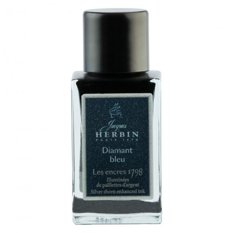 Inkoust Herbin 1798 15ml – Diamant bleu