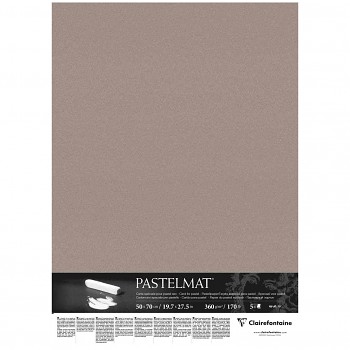 Papír pro pastel Pastelmat 50x70cm 360g dark grey