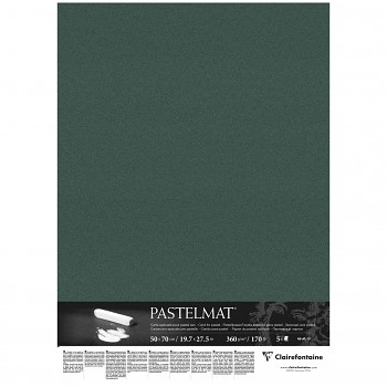 Papír pro pastel Pastelmat 50x70cm 360g dark green