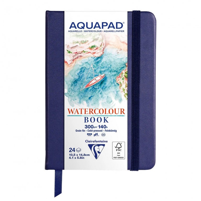 Akvarelová kniha Aquapad A6 300g