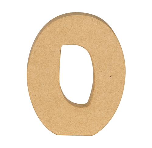 Číslovky z papírové hmoty – 0