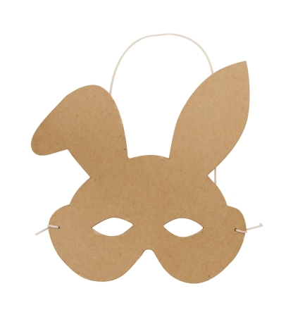 Dětská papírová maska Králík