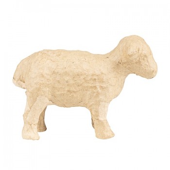 Ovce z papírové hmoty malá