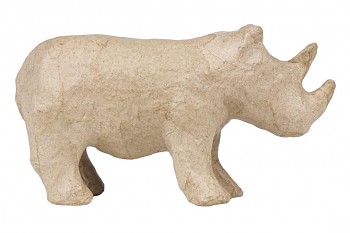 Nosorožec z papírové hmoty malý