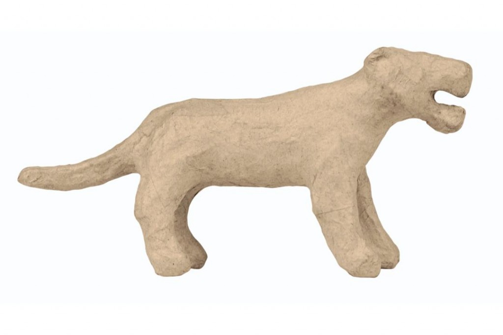 Panter z papírové hmoty malý