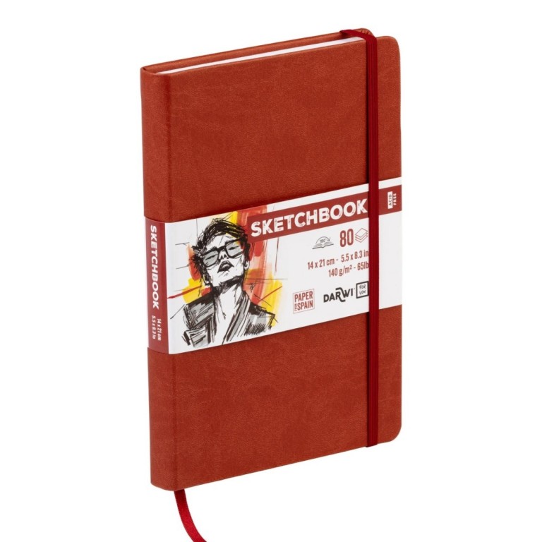 Sketchbook Darwi 14x21 Terracotta