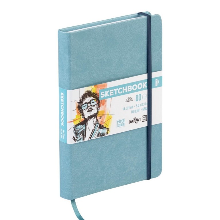 Sketchbook Darwi 14x21 Soft blue