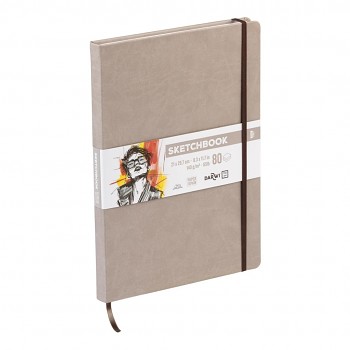 Sketchbook Darwi A4 Taupe