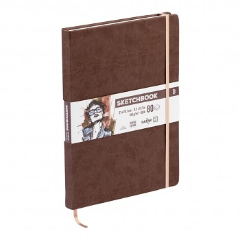 Sketchbook Darwi A4 Brown