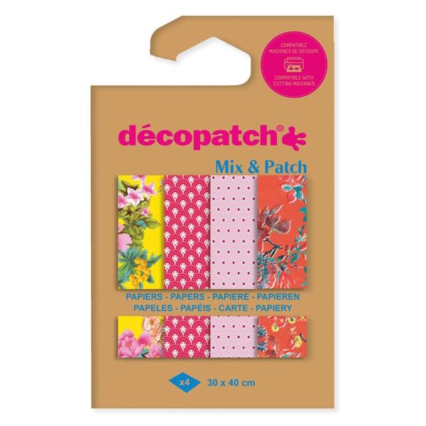 Papíry na dekupáž 4ks – Trip to Kyoto