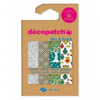 Papíry na dekupáž 4ks – Spirituality