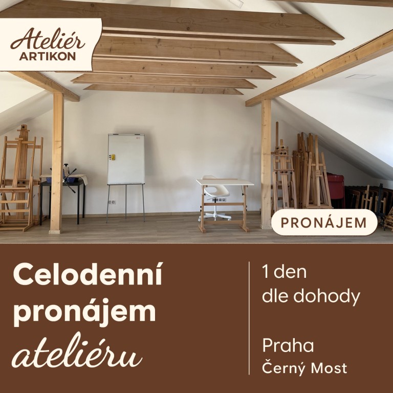 Pronájem ateliéru Praha