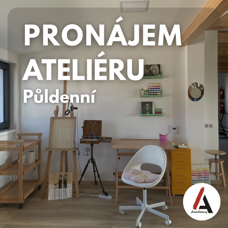 Pronájem ateliéru Praha - půldenní
