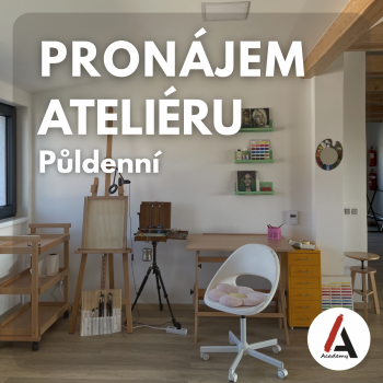 Pronájem ateliéru Praha - půldenní