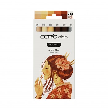 Copic Ciao sada 6ks Portrait, Amber Glow