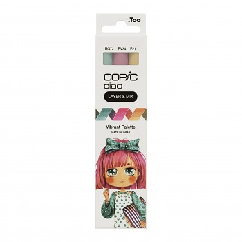 Copic Ciao sada 3ks Vibrant