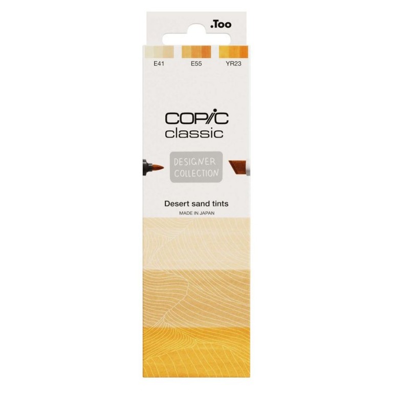 Sada markerů Copic Classic 3ks Desert sand tints