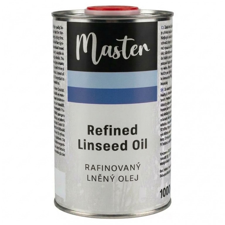 Lněný olej rafinovaný Master 1000ml