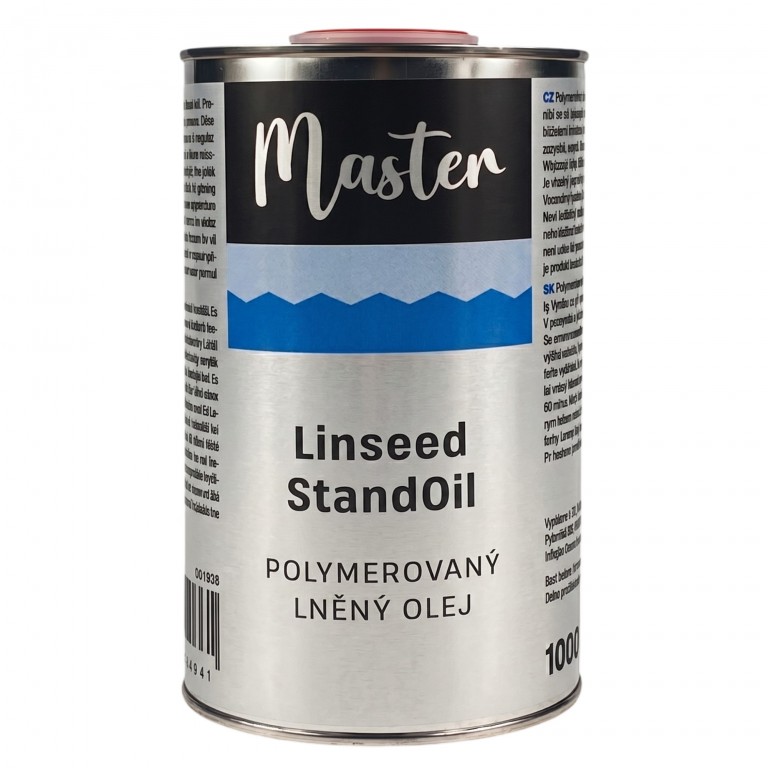 Lněný olej polymerovaný Master 1000ml