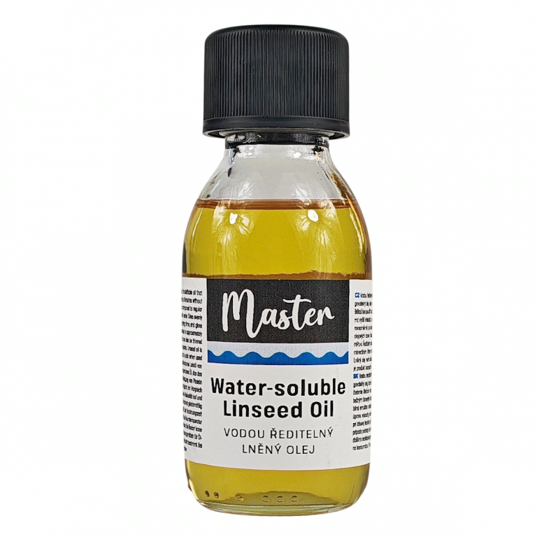 Lněný olej vodou ředitelný Master 100ml