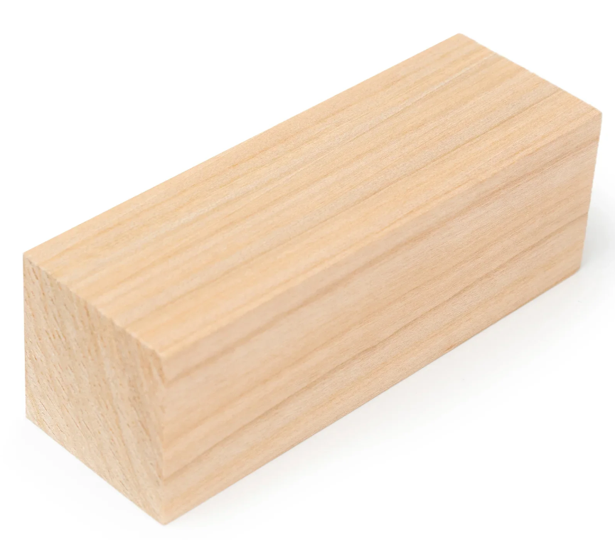 Blok pro dřevořezbu BeaverCraft – třešeň